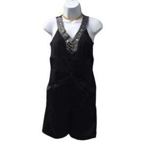 ⬇️ $65 Banana Monkey Black‎ Romper with Gemstones. Pre-loved Women's Fashion